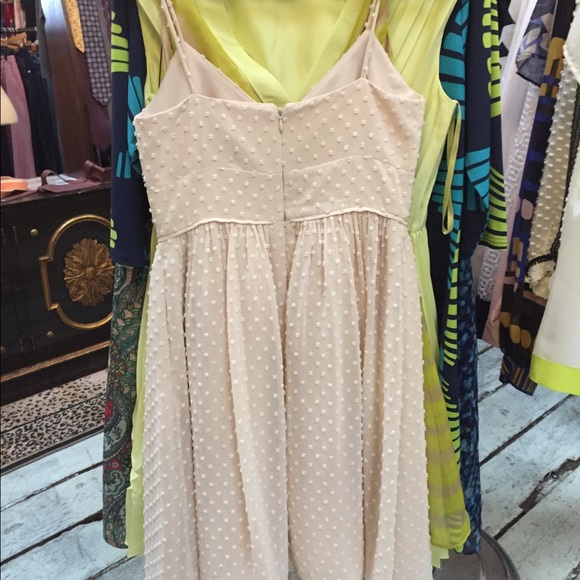 J. Crew delicate cream dotted dress - Picture 4 of 4